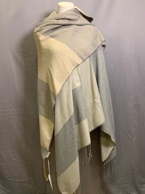 2Chic Colorblock Striped Wrap, One Size